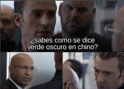 Enlace a Verde oscuro en chino