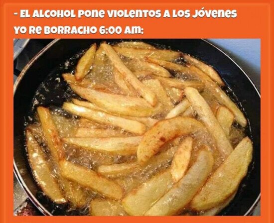 Otros - Lo más violento que hice fue calentar el aceite