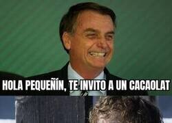 Enlace a Bolsonaro y sus despistes...