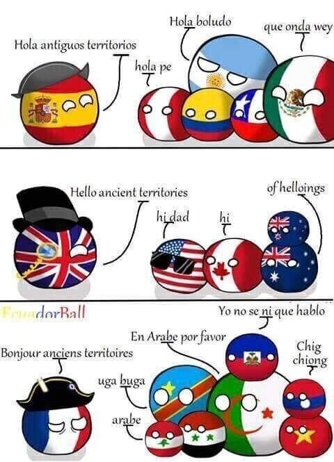 Meme_otros - Las colonias francesas están más dispersas