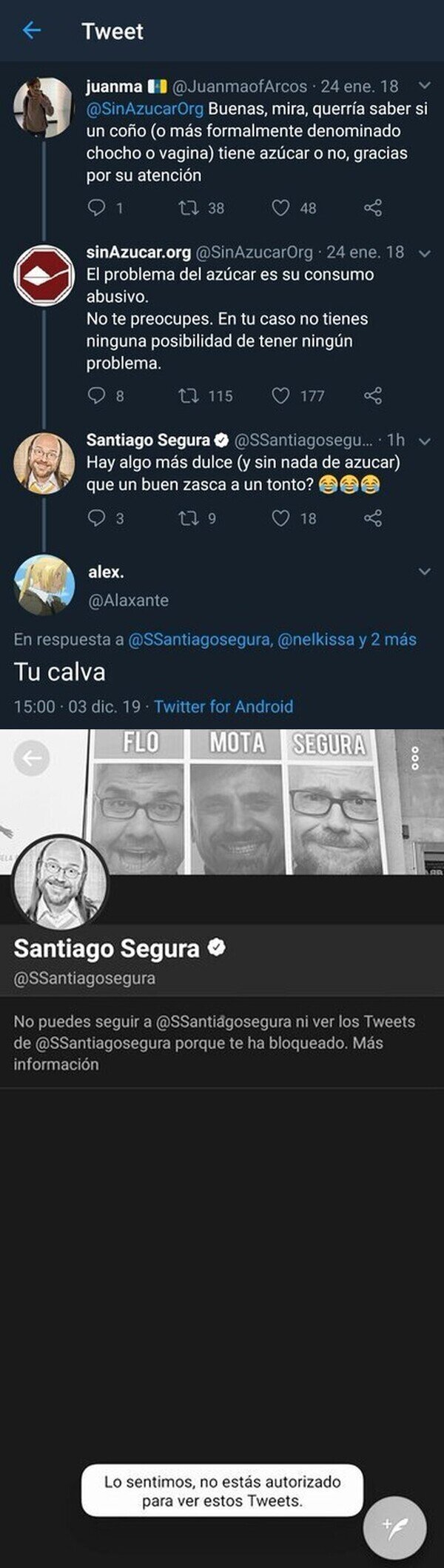 Meme_otros - El día que Santiago Segura fue destruido en pocos segundos con esta respuesta