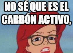 Enlace a Ariel y el carbón activo