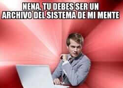 Enlace a Simplemente, no puedo borrarte de mi mente...