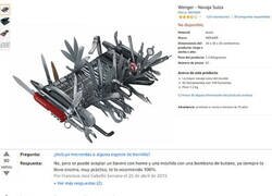 Enlace a Todo el mundo se está riendo con las preguntas en esta navaja suiza vendida en Amazon