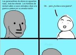 Enlace a Millenial que piensa como boomer vs 