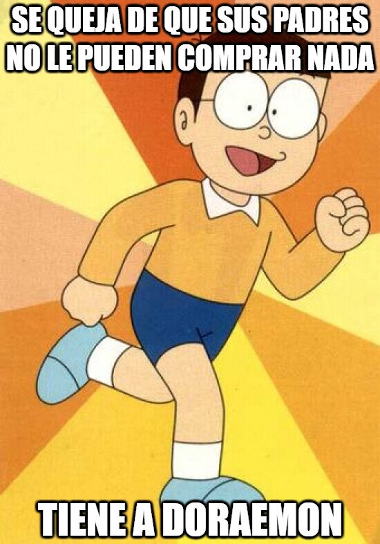 Meme_otros - Nobita a veces no es muy listo