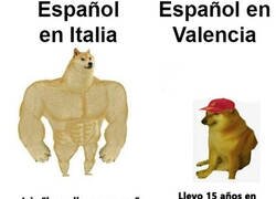 Enlace a Así es el catellano parlante