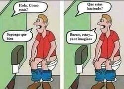 Enlace a El idiota del baño