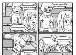 Enlace a Cuando el/la taxista es muy hablador/a