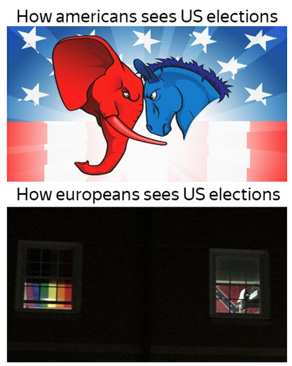 Meme_otros - Como vemos las elecciones de EEUU