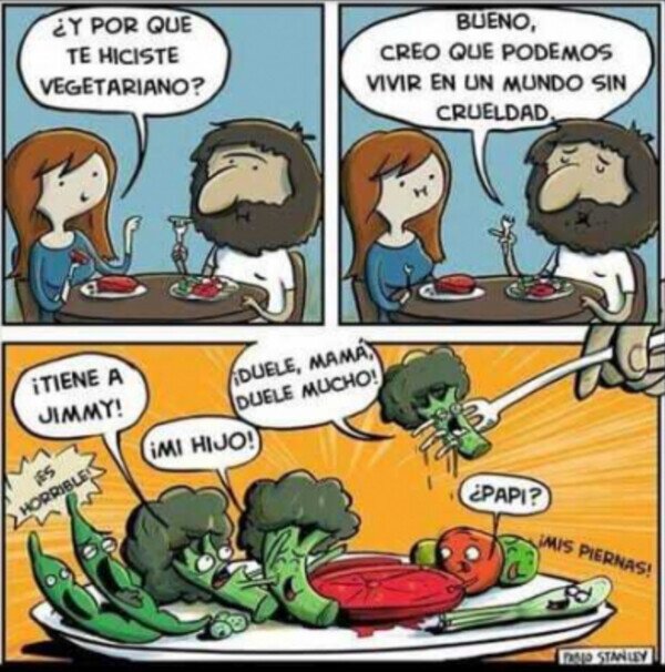 Meme_otros - ¿Los vegetales no sufren?