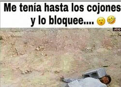 Enlace a Si por bloquear entiendes lanzarle dos bloques