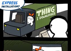 Enlace a Lo que viene detrás de una instalación