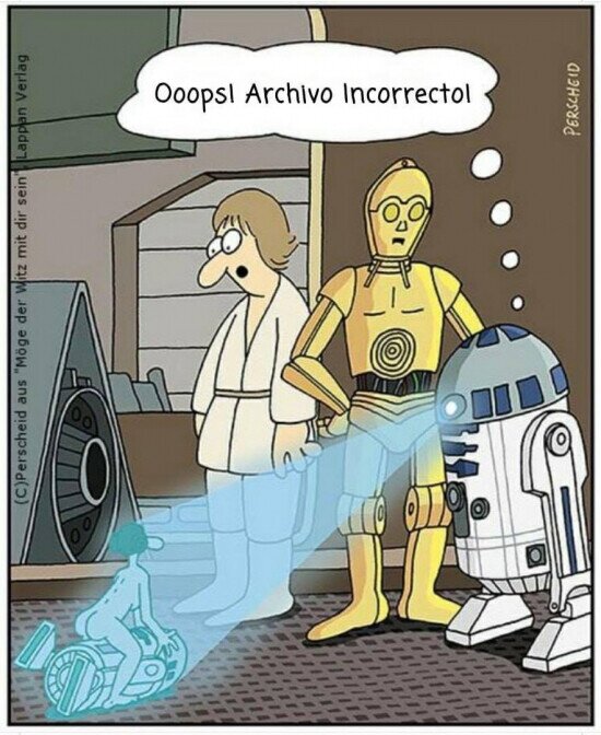 Meme_otros - ¡Menudo fallo, R2!