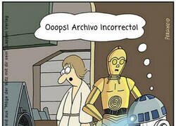 Enlace a ¡Menudo fallo, R2!