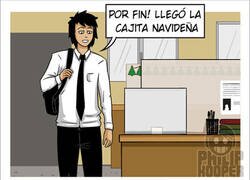 Enlace a Caja navideña