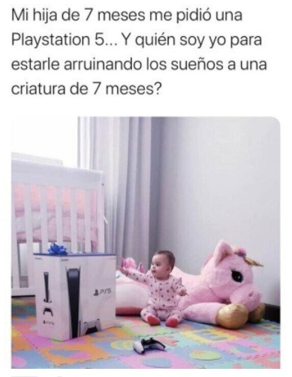 Meme_otros - Hasta que crezca la usará papá