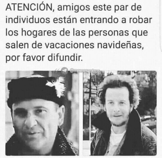 Otros - Son mala gente, lo he visto en una película