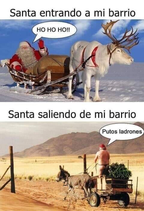 Meme_otros - No es un barrio seguro, Santa