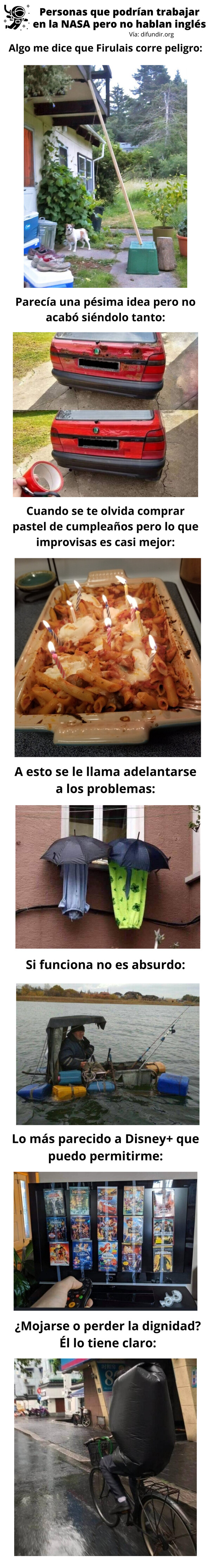 Meme_otros - Personas que podrían trabajar en la NASA, pero no saben inglés