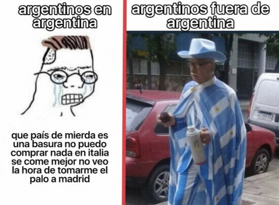 Otros - Cuanto más lejos estás, más amas a tu país