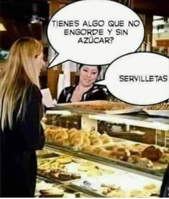 Otros - Preguntas que no debes hacer en una pastelería