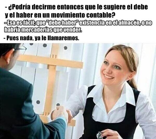 Meme_otros - Al final no la pillaron; seguro que enchufaron a algún familiar del jefe.