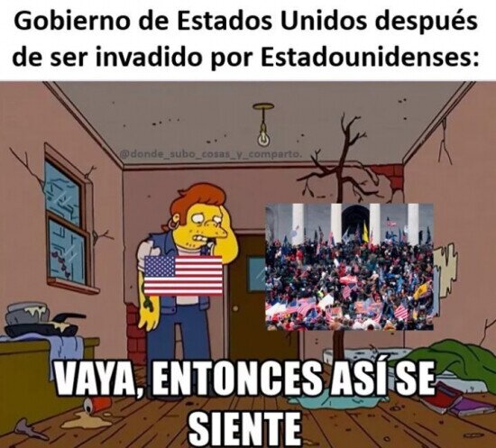 Otros - Así se siente al ser invadido por yankees