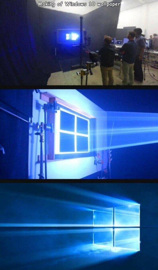 Meme_otros - Así se hizo el famoso salvapantallas de Windows