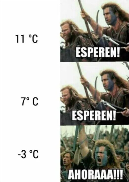 Meme_otros - Cuando quiero poner la calefacción pero han subido la luz