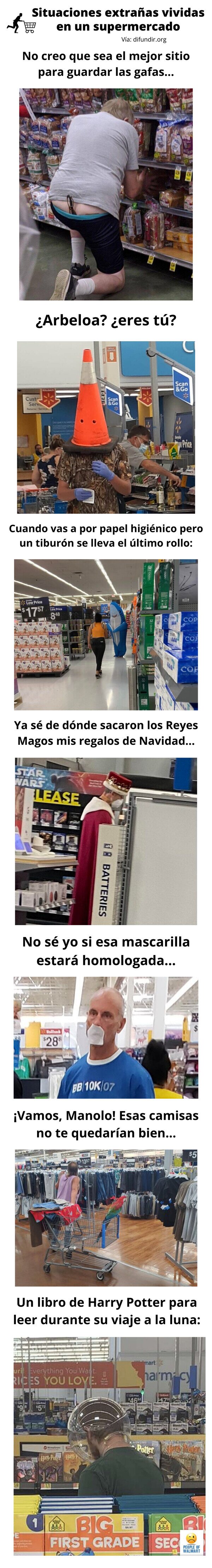 Meme_otros - Situaciones extrañas vividas en un supermercado