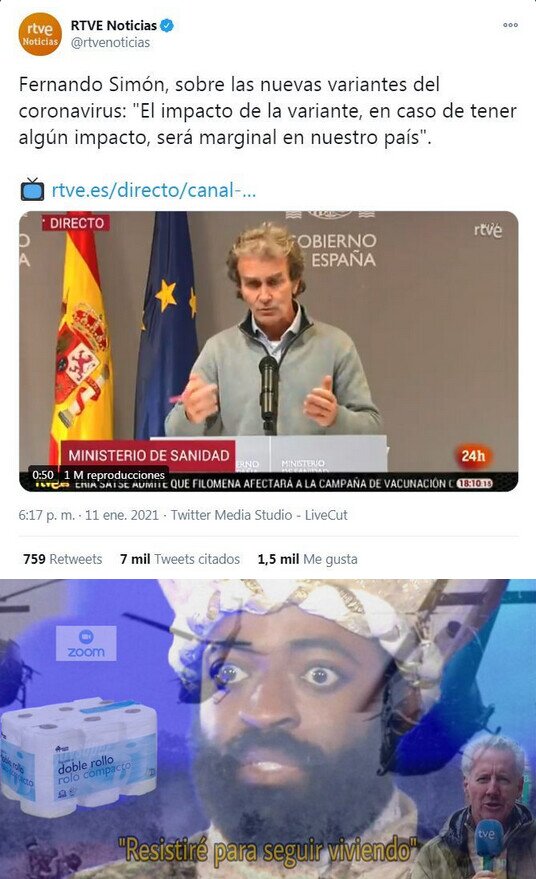 Meme_otros - Si Fernando Simón dice algo, pasará justo lo contrario