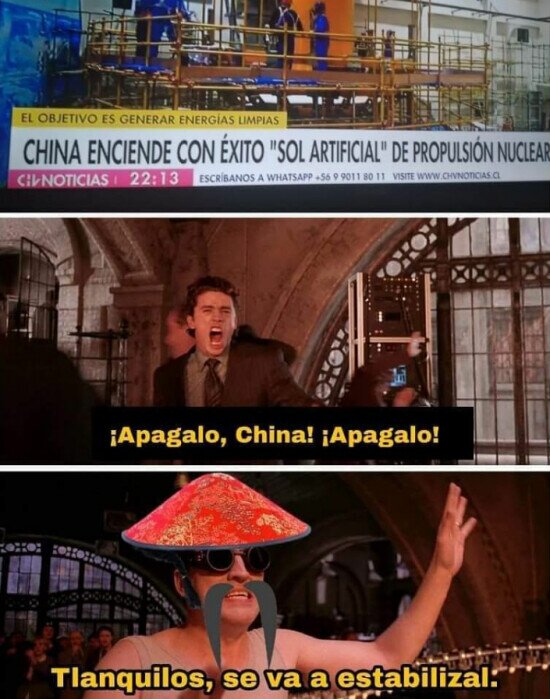 Meme_otros - ¡China! ¿enloqueciste?
