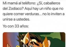 Enlace a No... Los caballeros del Zodiaco no...