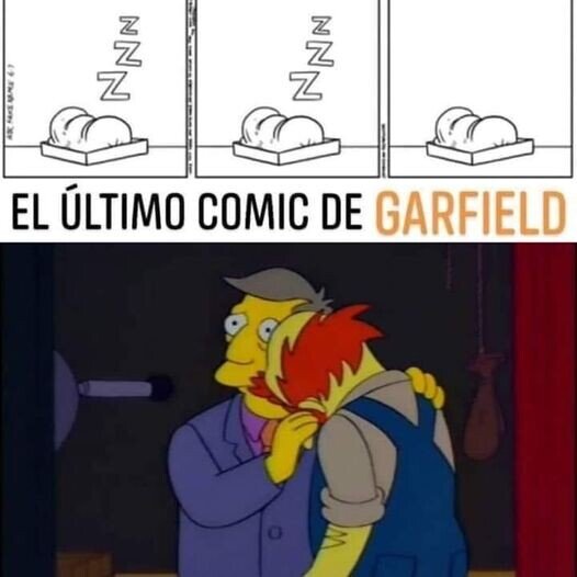 Meme_otros - El último cómic de Garfield
