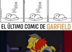 Enlace a El último cómic de Garfield