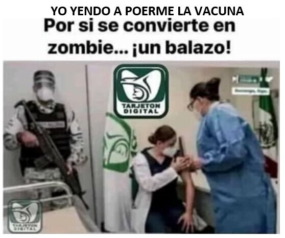 balazo,coronavirus,vacuna,zombie