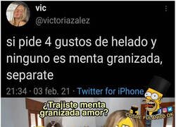 Enlace a La menta granizada, principal causa de divorcios