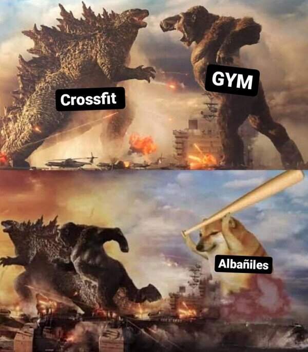 albaíl,crossfit,fuerza,godzilla,gym,kong,trabajo