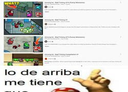 Enlace a Among Us se ha vuelto una fuente de videos cringe y bloopers con clickbait a lo pendejo y sin gracia