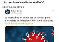Enlace a Yo ya debo ser complentamente inmune