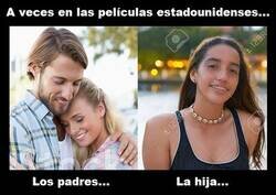 Enlace a Algo falla a veces en las familias estadounidenses que salen en las pelis de tv...