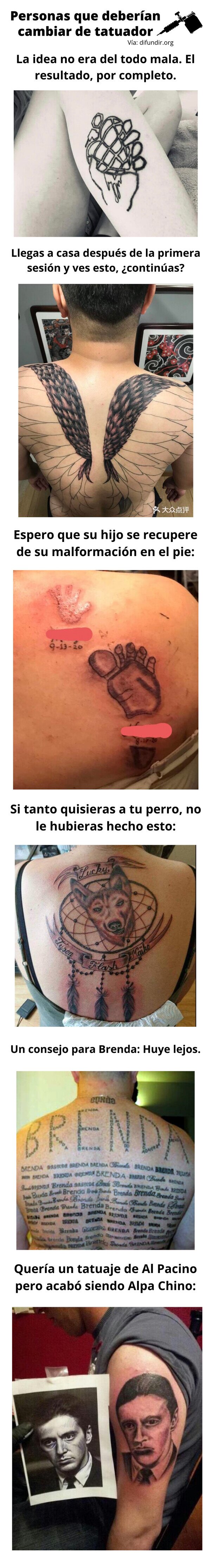 Meme_otros - Personas que deberían cambiar de tatuador