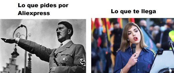 aliexpress,chica,división azul,España,nazi