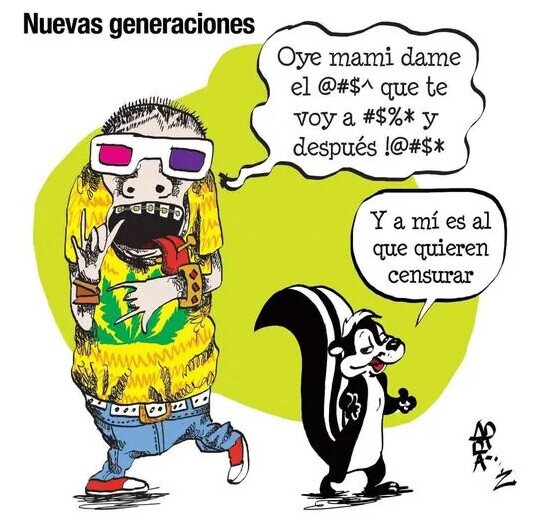 censura,dibujos,generación,pepe le pew,reggaeton