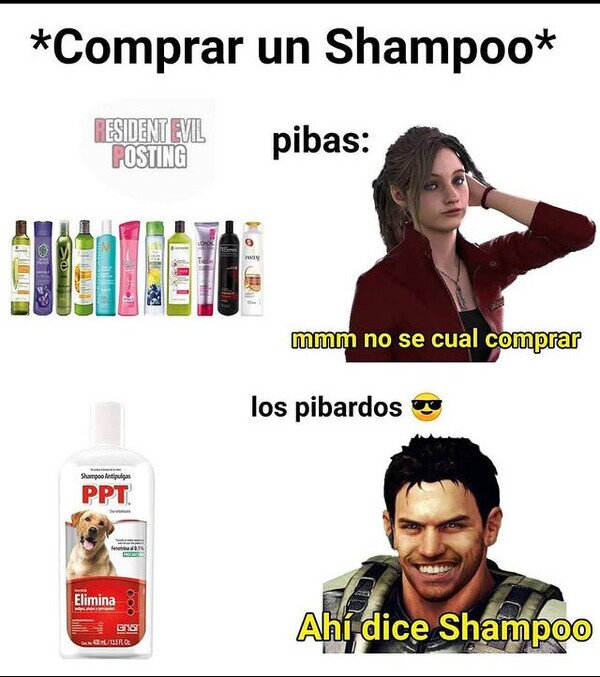 Otros - Si dice 'shampoo' es suficiente
