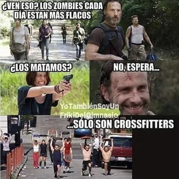 crossfit,The Walking Dead,zombies