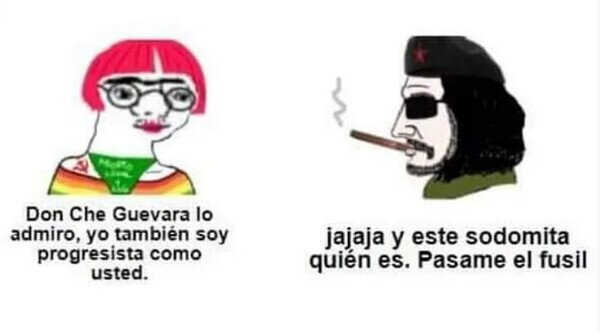 Meme_otros - Si el Che Guevara te conociera...