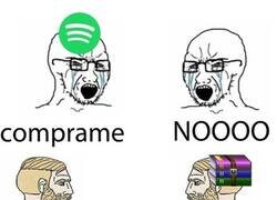 Enlace a Spotify debería aprender de Winrar