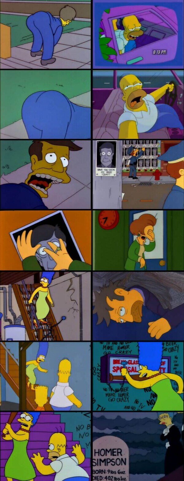 Meme_otros - No recordaba este capítulo de Los Simpson